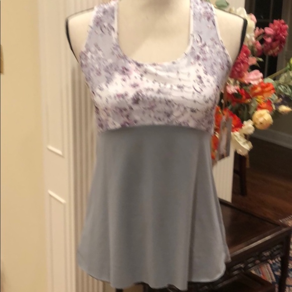 Denise Cronwall Rhapsody Print Racerback NWT Large - Picture 6 of 14